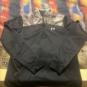 Under Armour Black and Camouflage Women’s Pullover